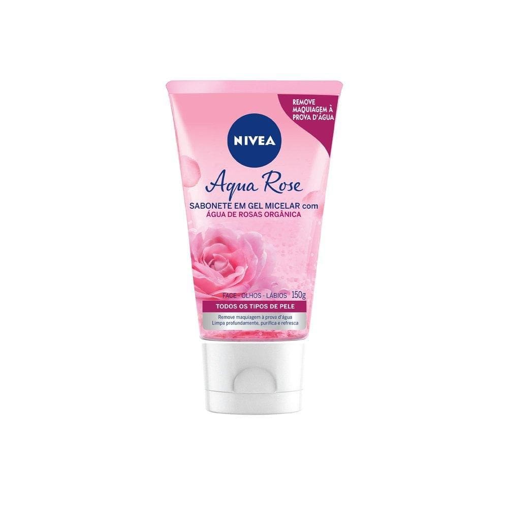 Sabonete Facial em Gel NIVEA Aqua Rose 150ml