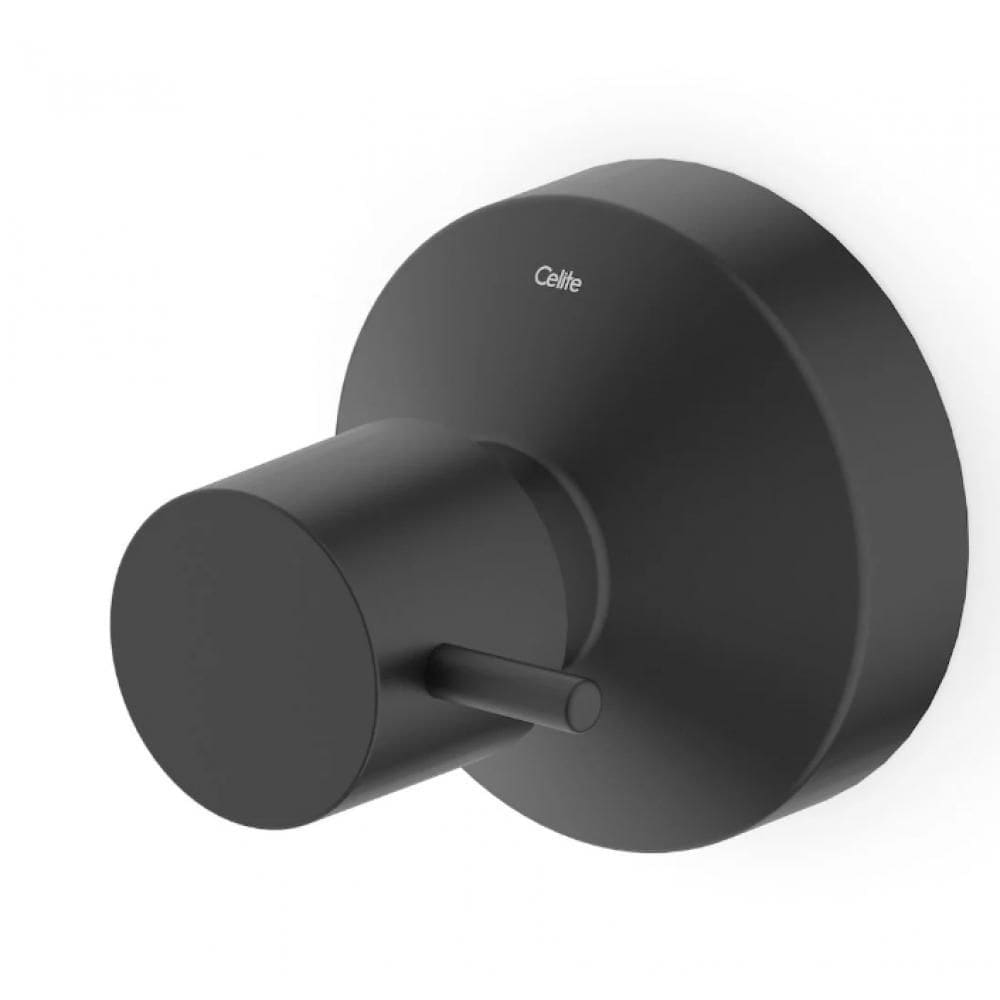 Acabamento para Registro de Gaveta e Pressão Base Deca 1/2, 3/4 E 1 Basic Preto Matte Celite