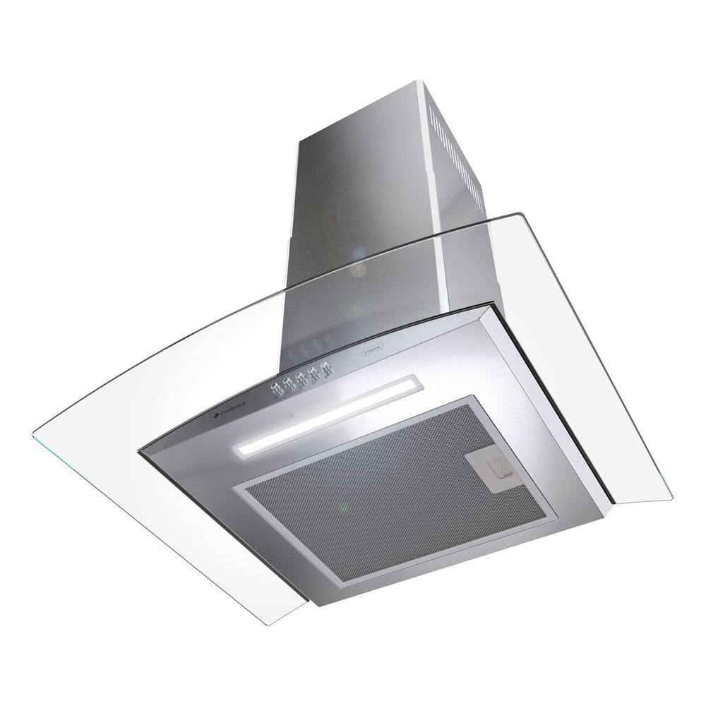 Coifa De Parede 67cm Inox Com Vidro Inspire 127v - Cadence