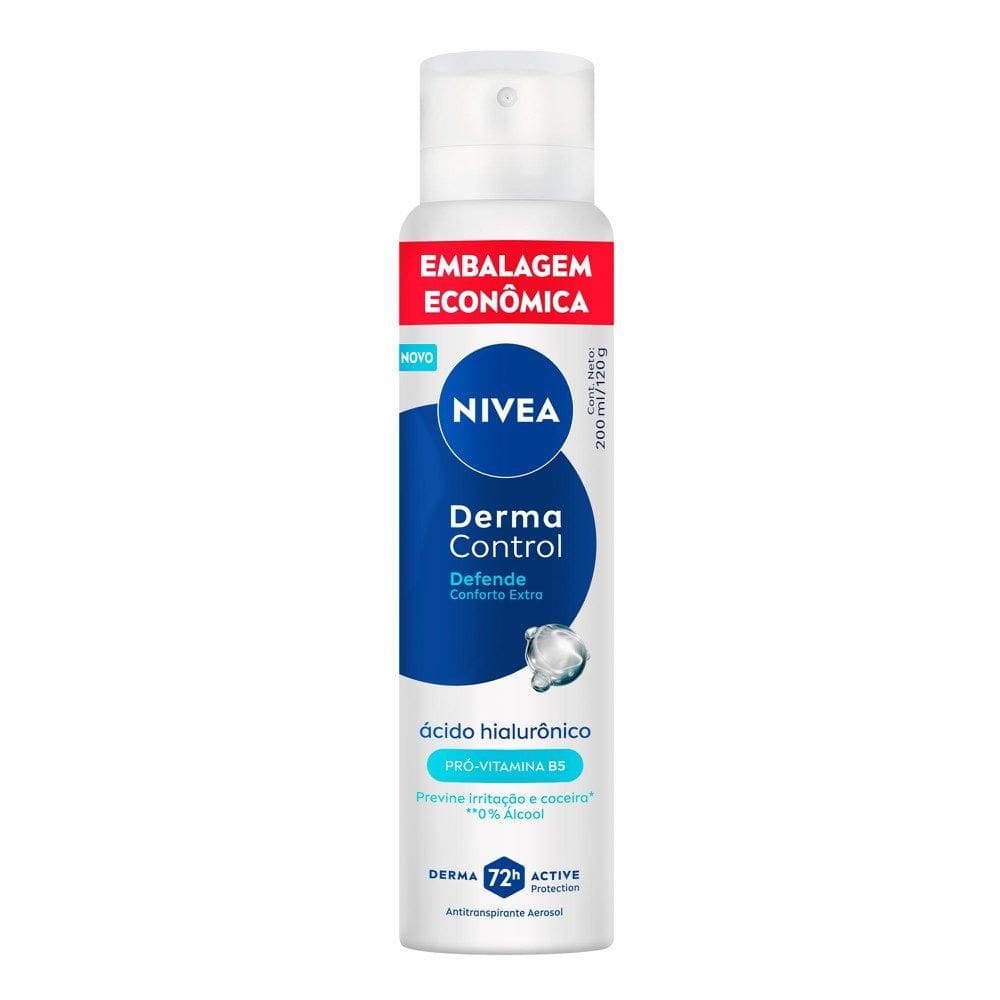 Desodorante Aerossol NIVEA Derma Control Defende 200ml