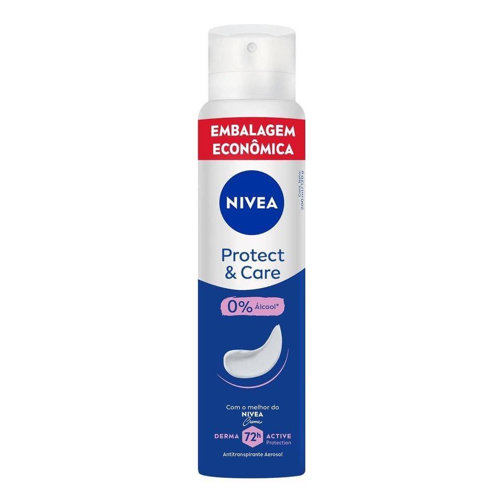 Desodorante Aerossol NIVEA Protect & Care 200ml