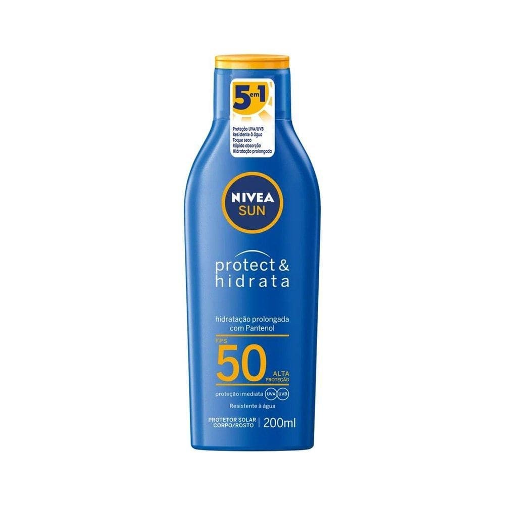 Protetor Solar NIVEA SUN Protect & Hidrata FPS 50 200ml