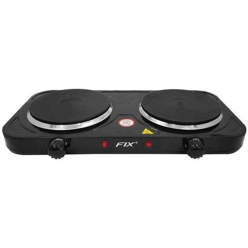 Fogão Portátil Elétrico 2 Bocas - 2.000 Watts - 220v