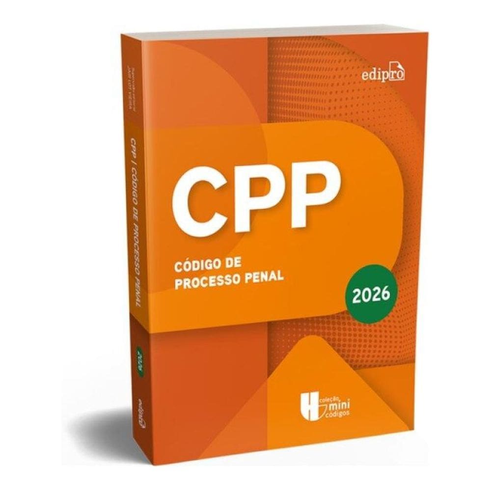 Código De Processo Penal 2026 - Coleção Minicódigos