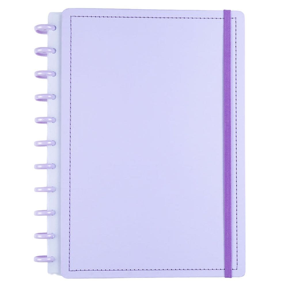 Caderno Disko Lilas Grande