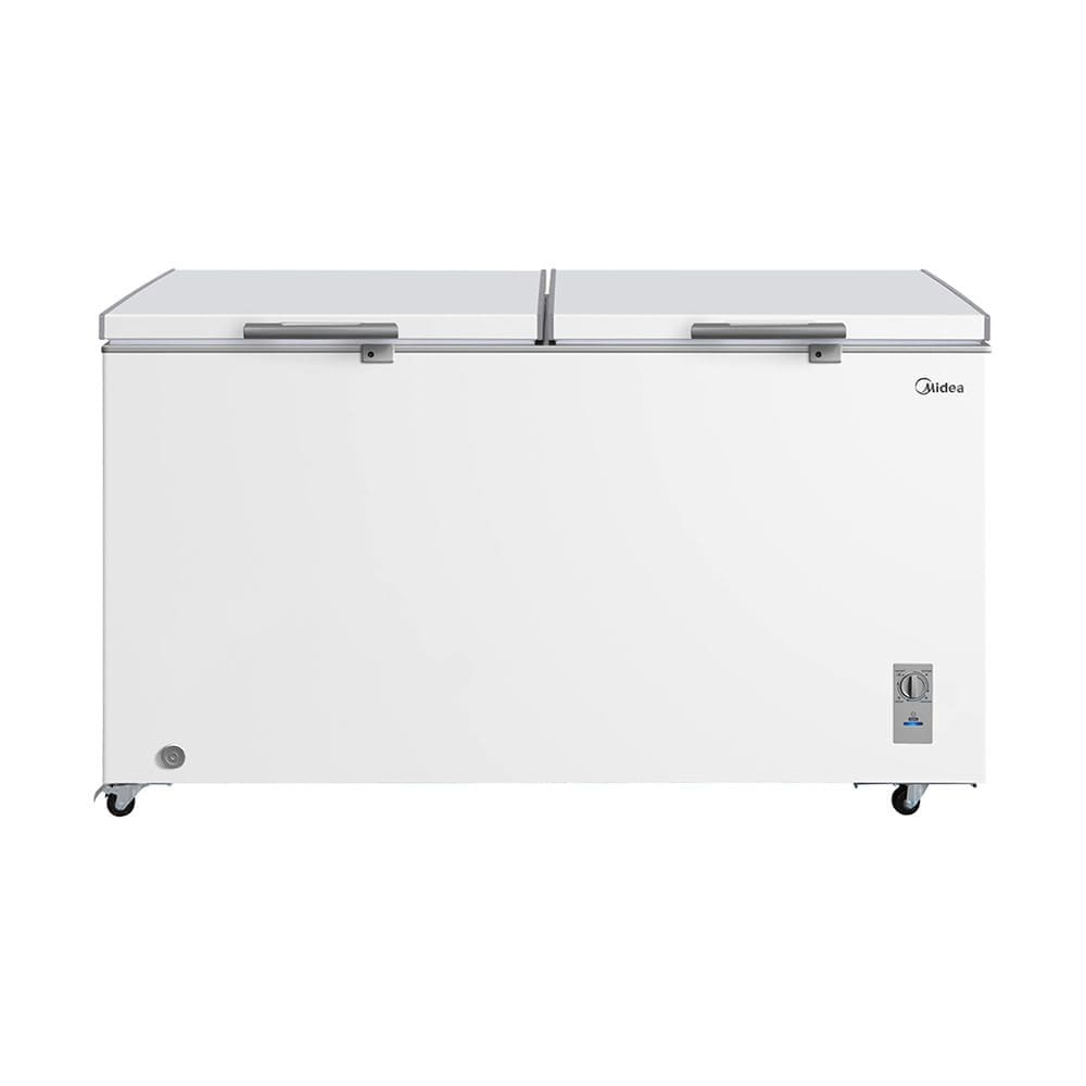 Freezer Horizontal 2 Portas 508L Branco Inverter Bivolt Midea