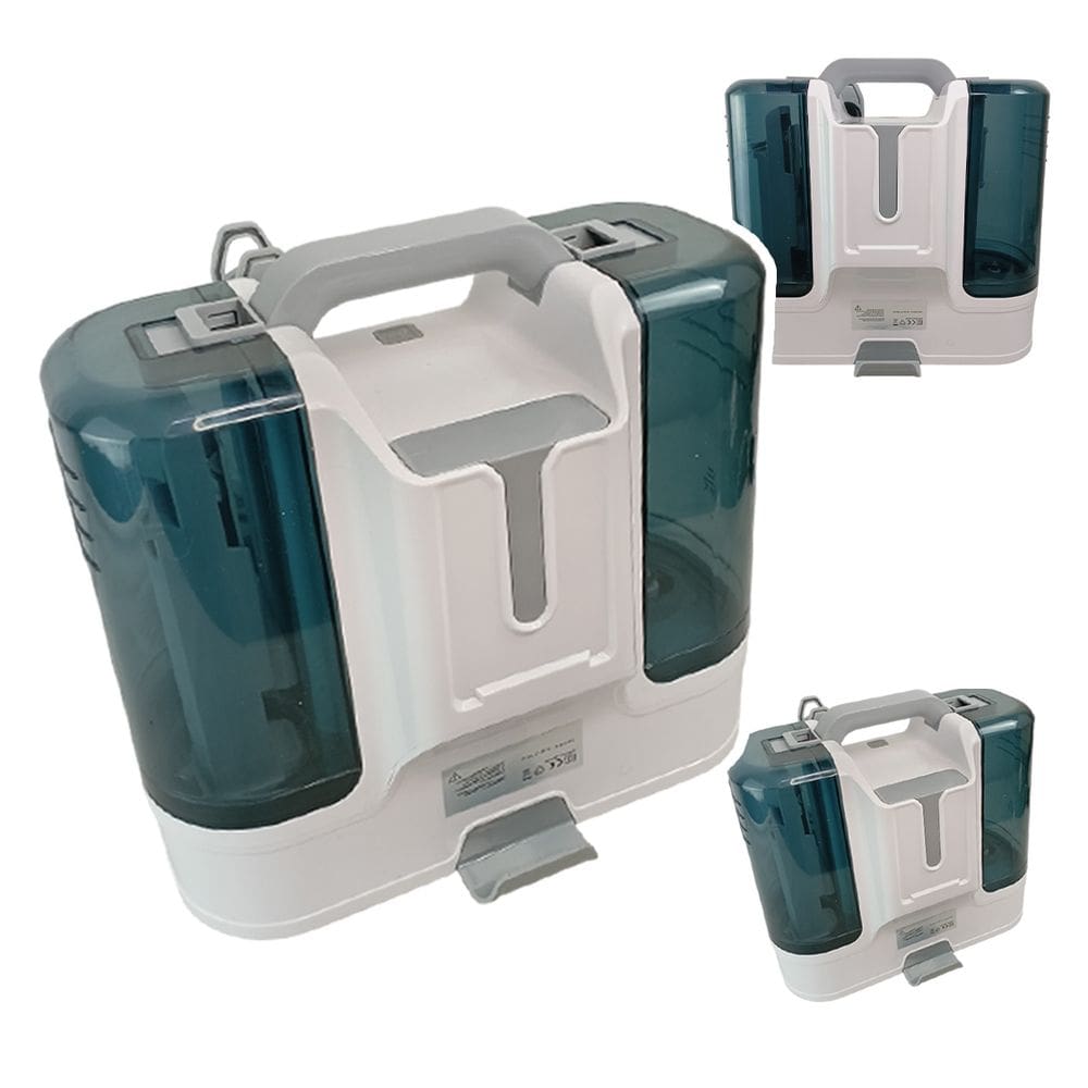 Extrator Higenizador De Estofados Portatil Limpeza Profunda De Manchas Tapetes Poltrona Bancos De Carro