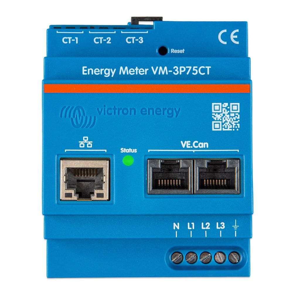Medidor de energia Victron Energy VM-3P75CT 75A 85-265V