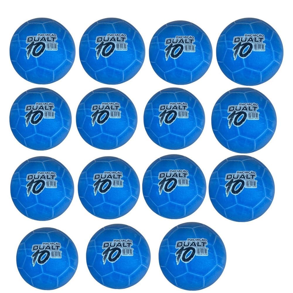 Kit 15 Bola De Iniciação Queimada Dualt  N10 Esportiva