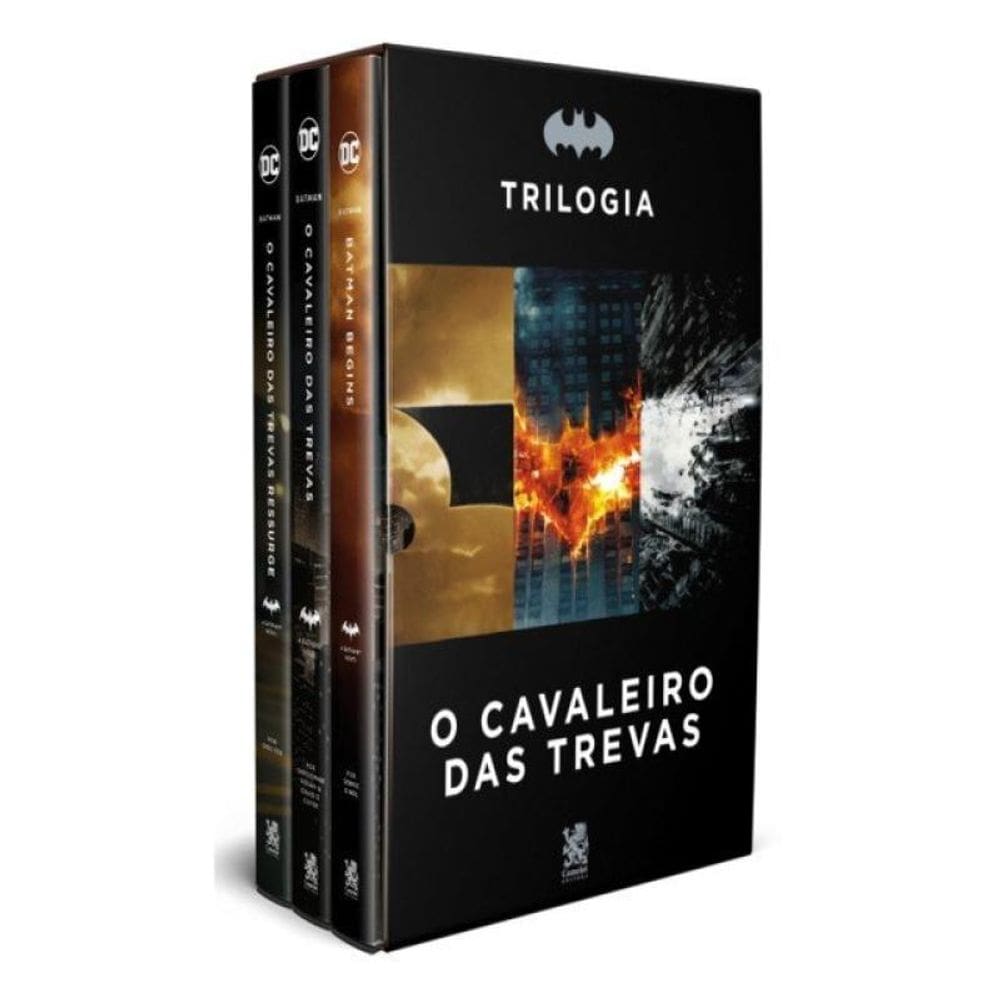 Trilogia O Cavaleiro Das Trevas - Box Com 3 Livros Edição De Luxo + Ecobag Exclusiva