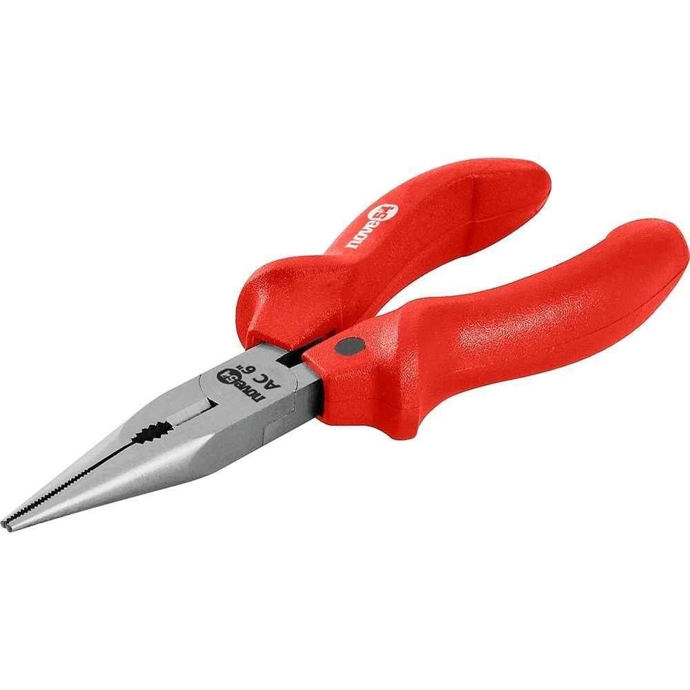 Alicate Bico Meia Cana Reto 6, Em Aço Carbono Polido, Nove54 Ostenvonder