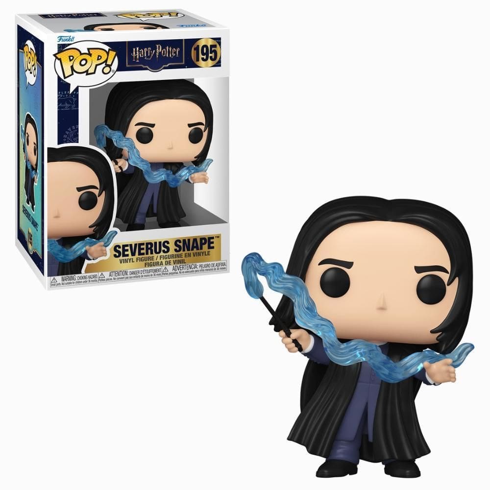 Boneco Funko Pop Harry Potter 8 - Snape Com Patrono
