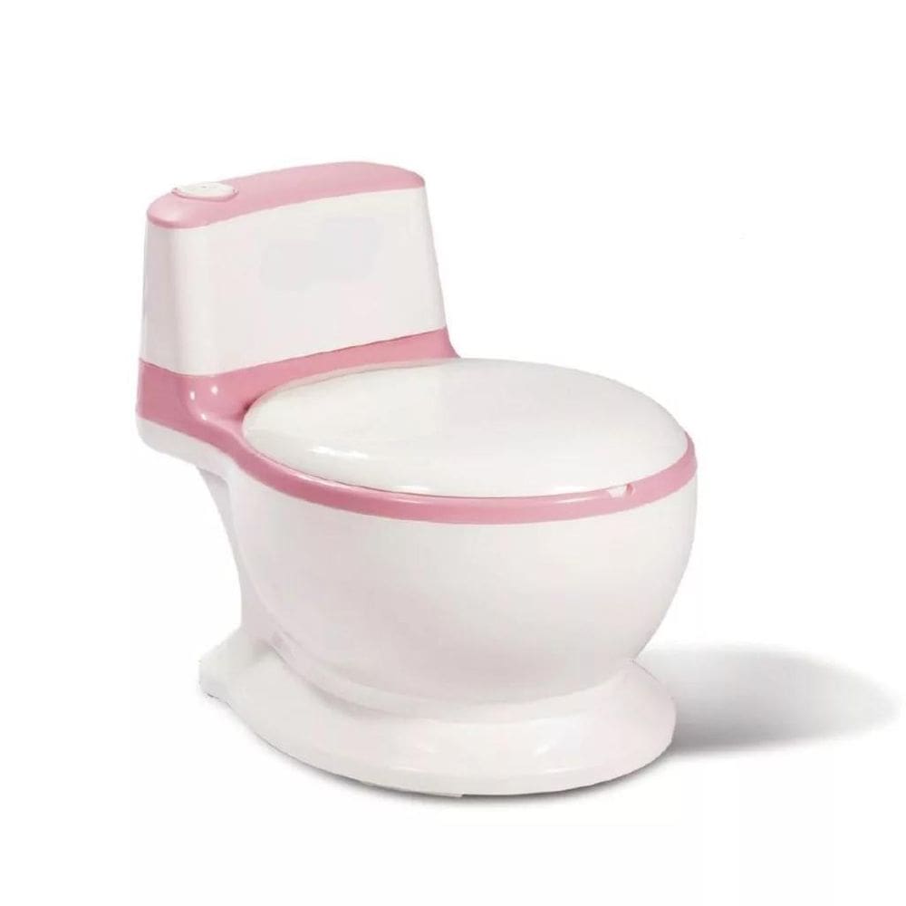 Troninho Simulador Privadinha Vaso Penico Infantil - Rosa