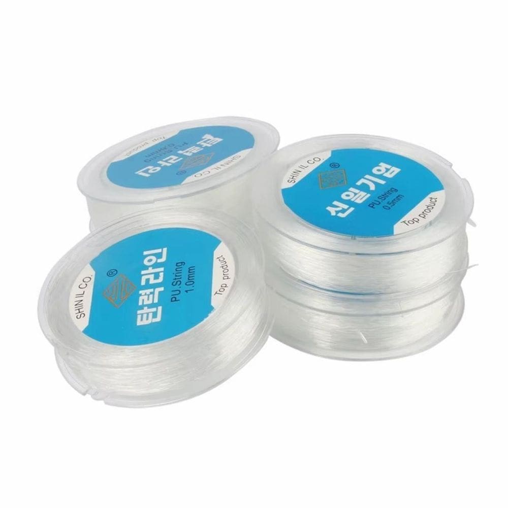 Fio De Silicone Incolor 0.7Mm Com 70 Metros