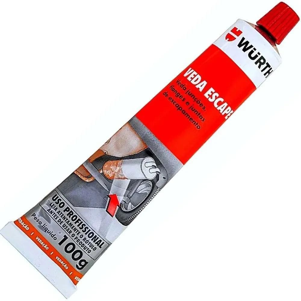 2X Veda Escapamento Reparador Vazamento Furo Carro Moto Wurt