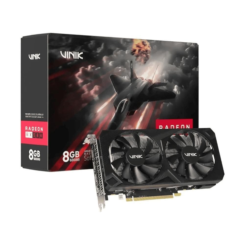 Placa De Vídeo Amd Radeon Rx 580 Gddr5 8Gb Vinik