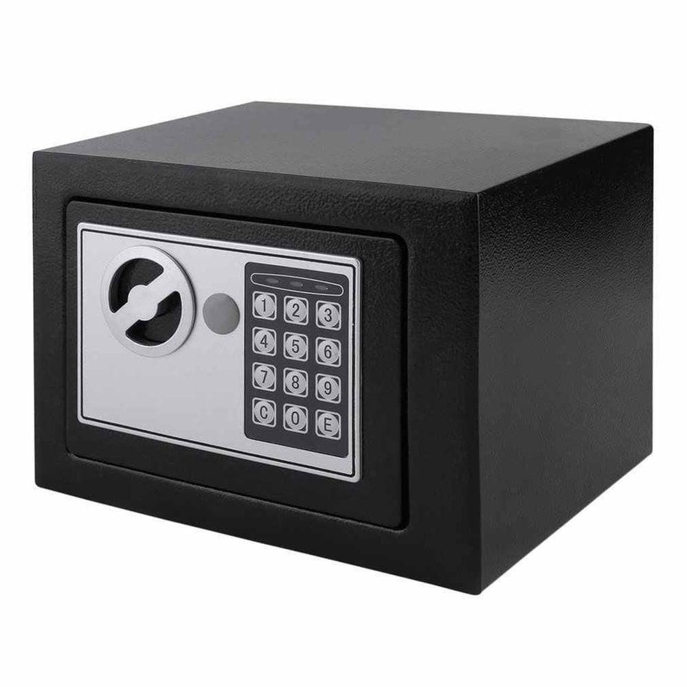 Cofre Eletronico Digital Teclado Fechadura Eletronica Com Senha Sos Chave Em Aco