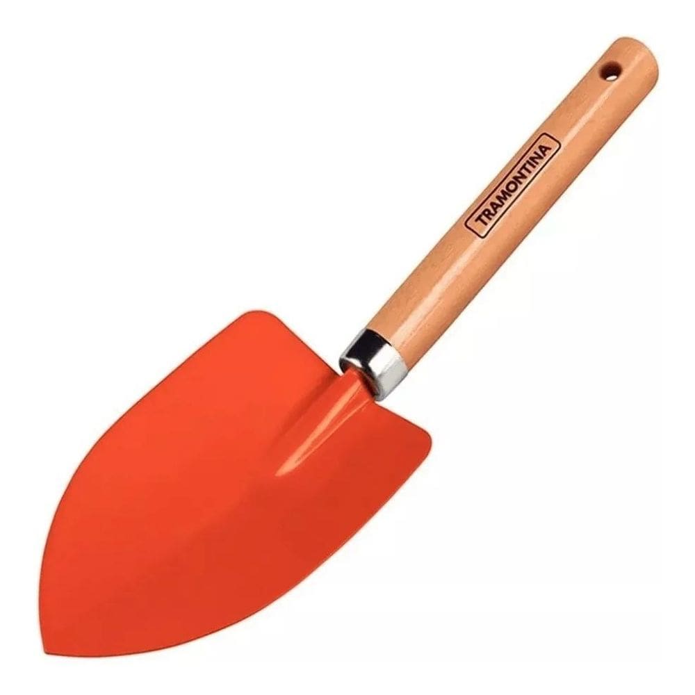 2X Pazinha Jardim Larga Aço Pá Jardinagem Ferramenta Tramont