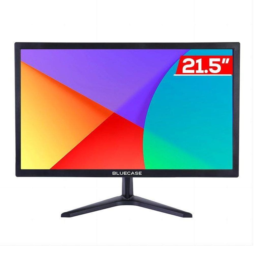 Monitor Bluecase 21,5 Led Full Hd 75Hz Preto Fhd Hdmi/Vga