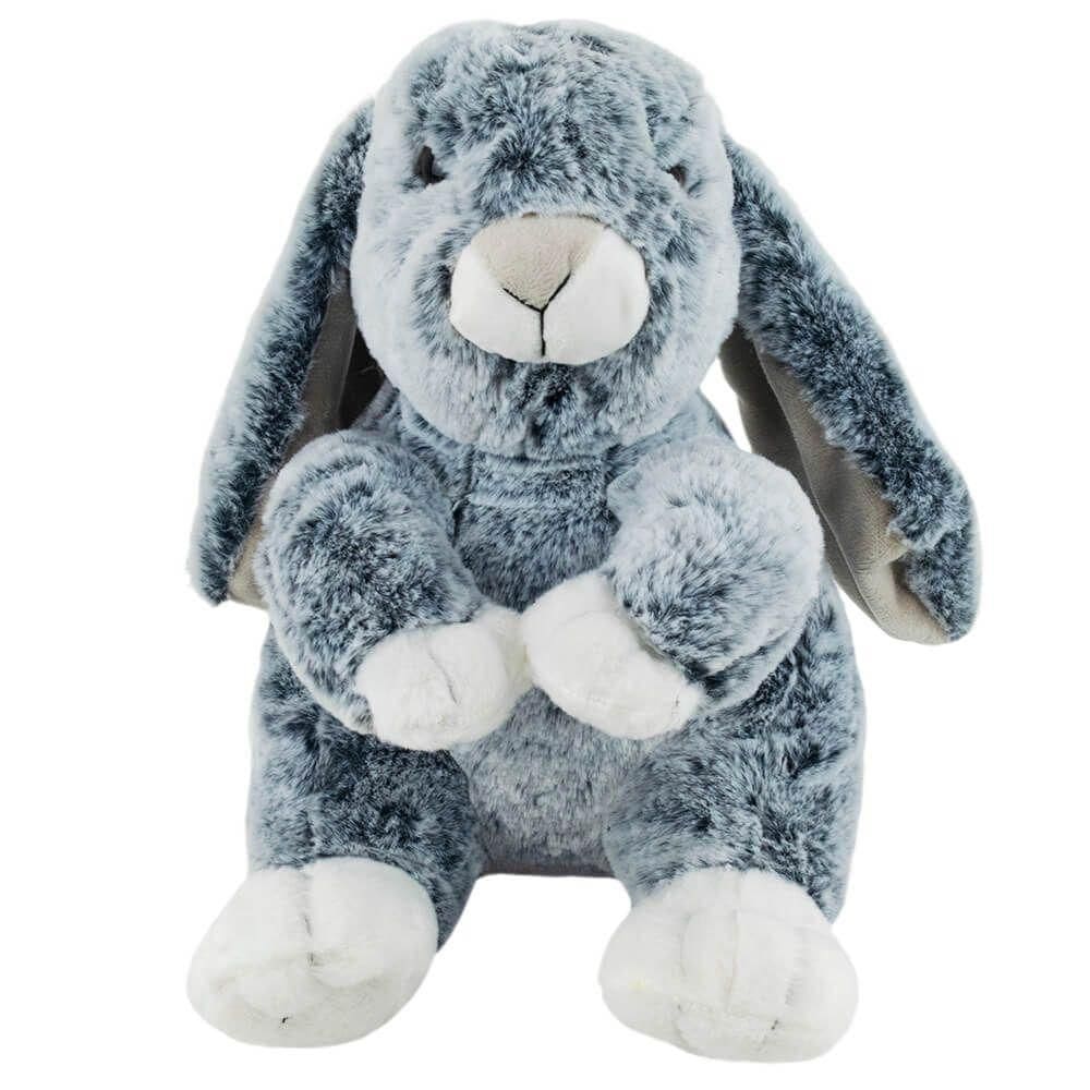 Coelho Cinza Sentado 20Cm - Pelúcia