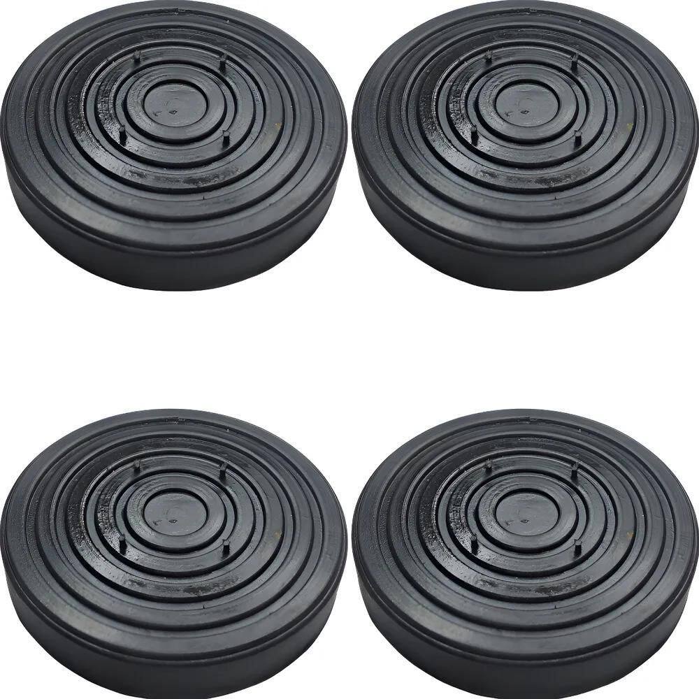 Kit 4 Sapata Redonda Para Elevador Automotivo 120Mm Encaixe