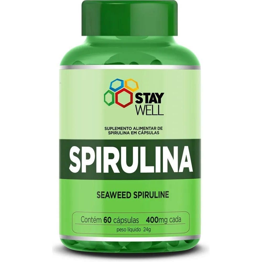 2X Spirulina 100% Pura - Fórmula Exclusiva Com Matéria Prima
