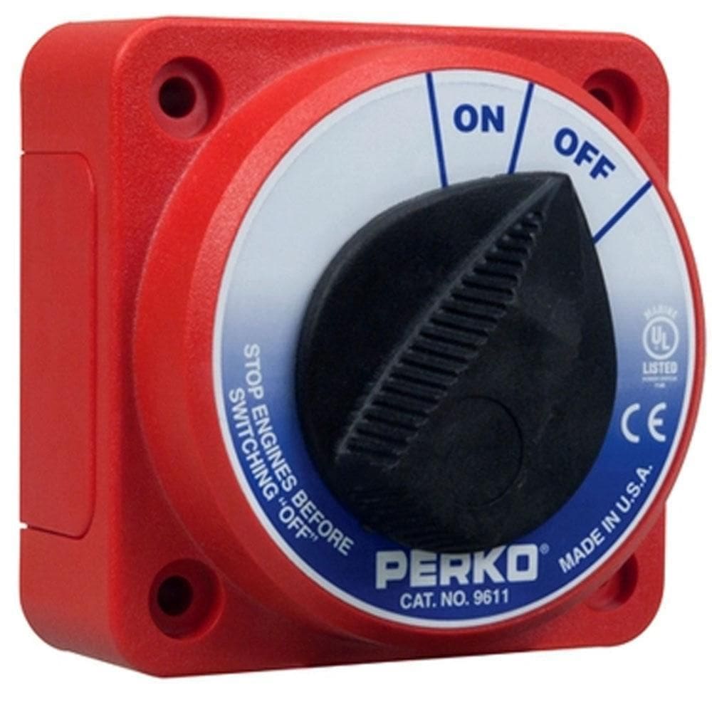 Chave De Baterial PERKO M-9601 Para 2 Bancos 250 Amperes