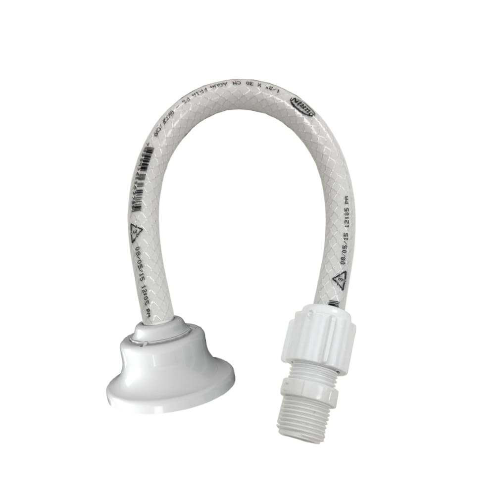 Engate Trançado Flexível 8 Kgf/cm² Com Canopla 1/2” Durín