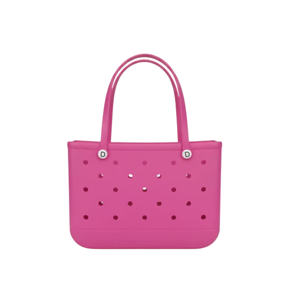 Bolsa Tote Grande Em Eva Impermeável Domum Rosa - 330214 - 46X21,5X33cm