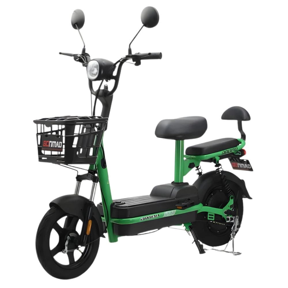 Bicicleta Elétrica Aço Joy City 350W Aro14 Compacta Urbana Dropp