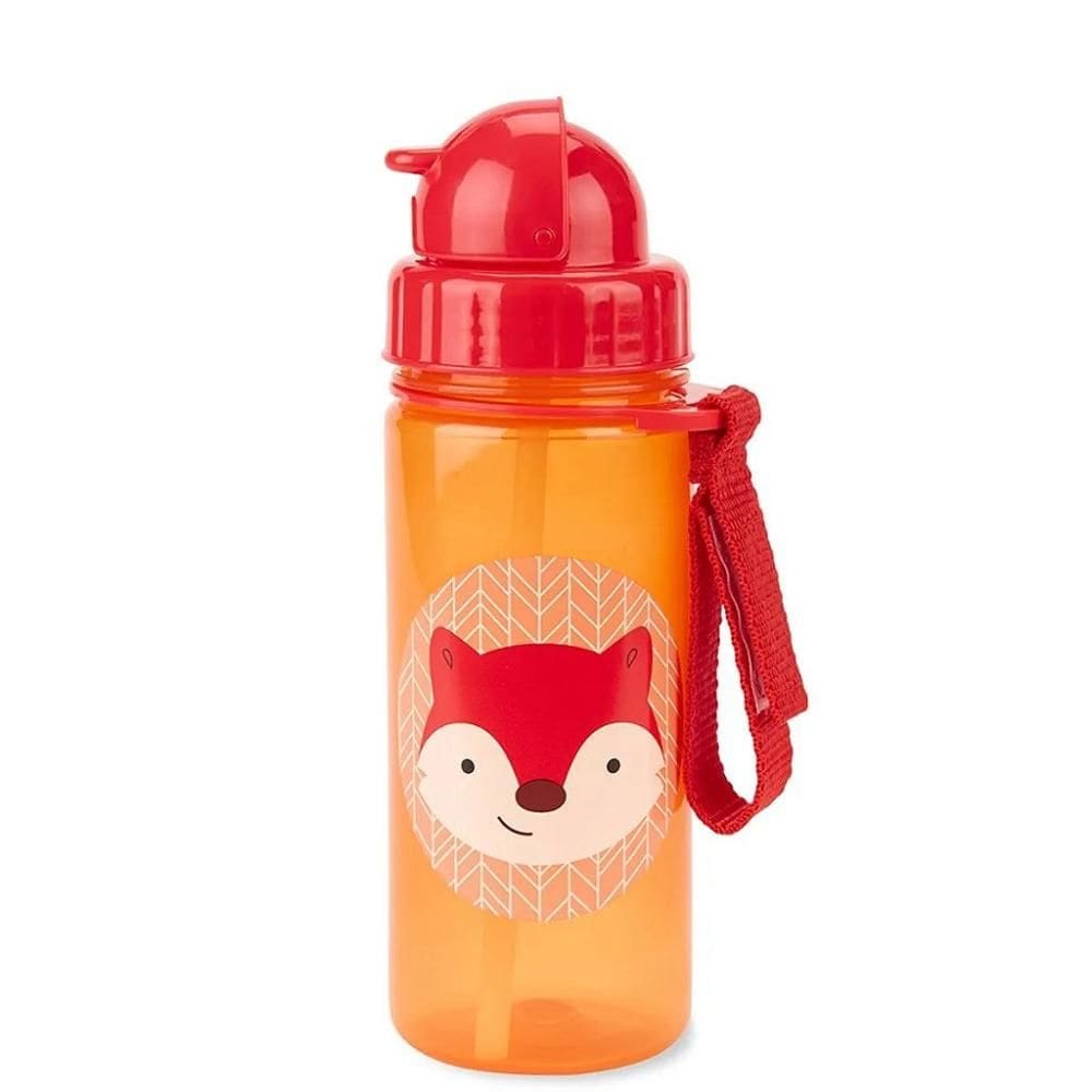 Garrafa Flip Tritan Skip Hop 355ML Zoo Raposa Vermelho
