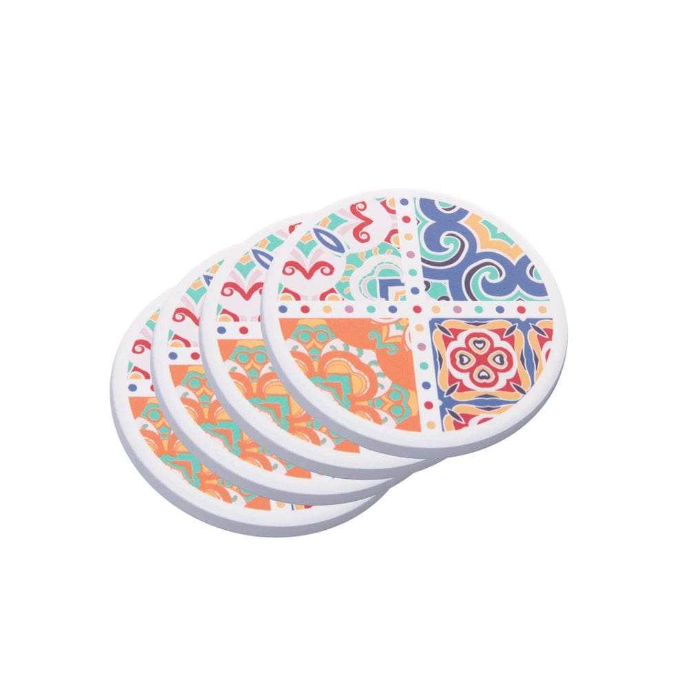 Porta Copos Wolff Ladrilho 4 Unidades 10,5cm