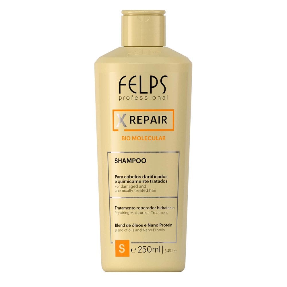 Shampoo Xrepair Hidratação Profunda Felps Professional - 250mL