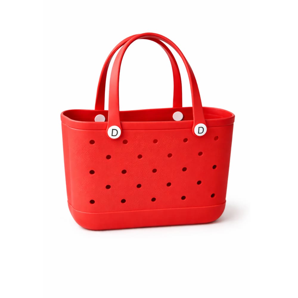 Bolsa Tote Pequena Em Eva Impermeável Domum Vermelha - 330206 - 28X11x21cm