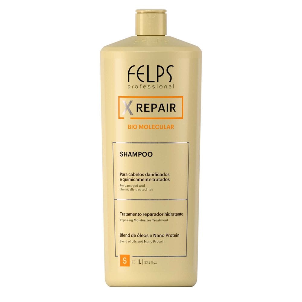 Shampoo Xrepair Hidratação Profunda Felps Professional - 1L