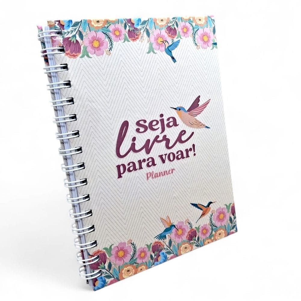 Caderno de Planejamento Anual Delicado Planner de Rotina
