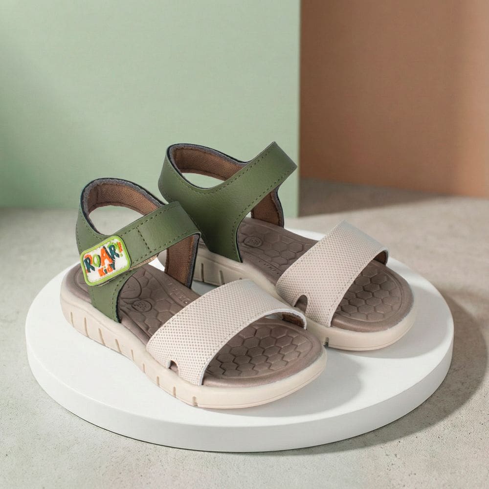Sandália Kidy Toys Infantil verde militar