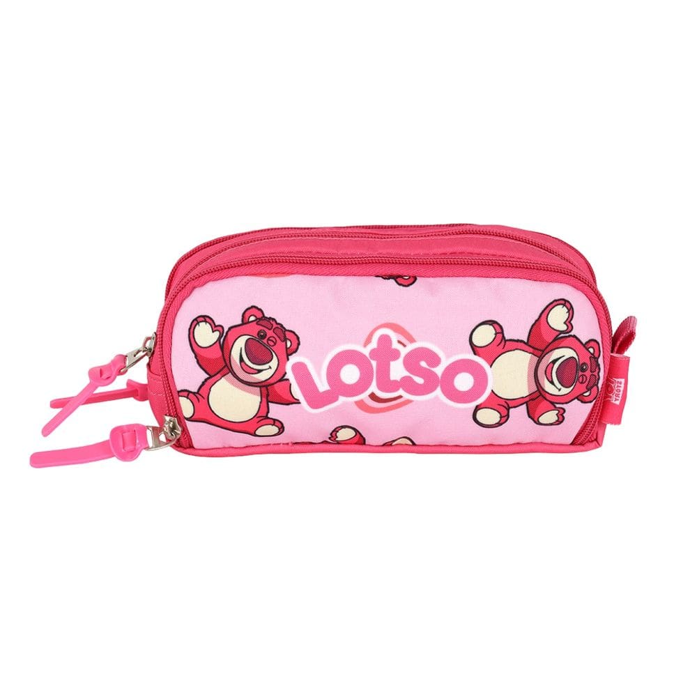 Estojo Triplo Escolar Lotso Toy Story Meninas Juvenil