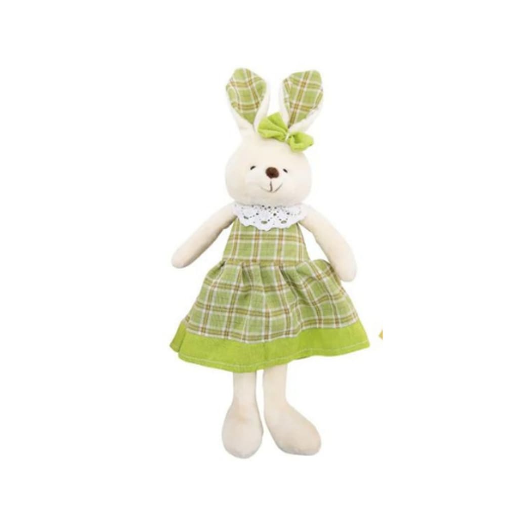 Pingente Pelucia De Páscoa Coelho Style Verde 30cm Cromus