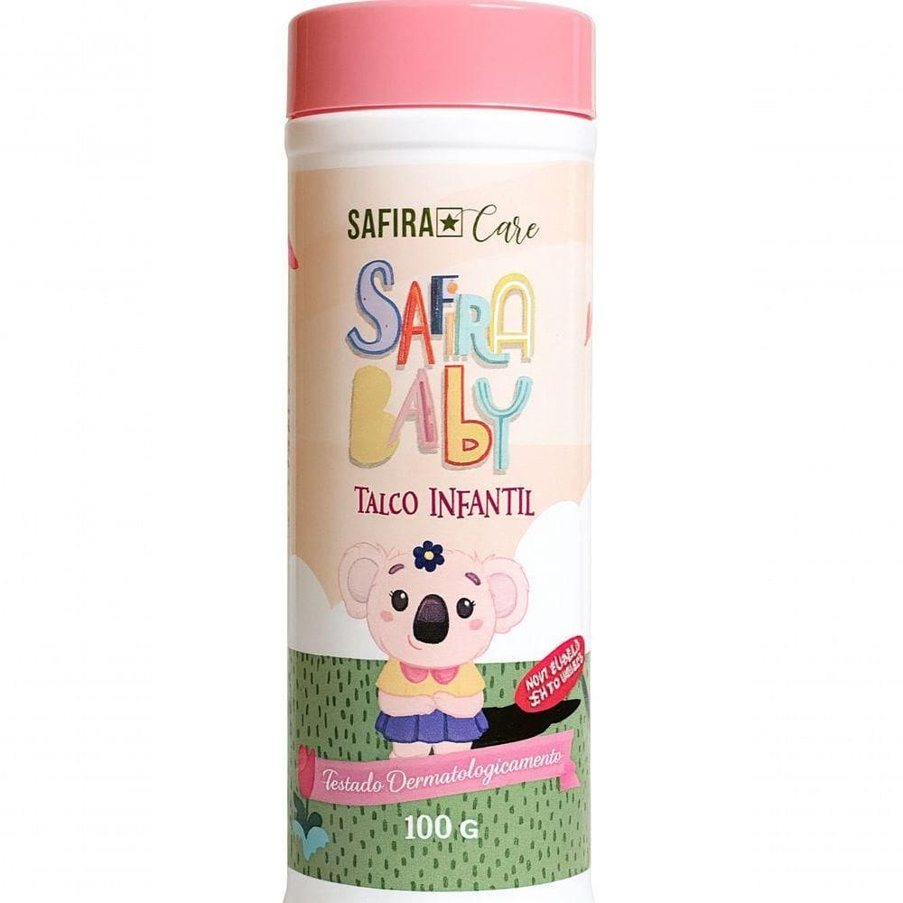 Talco Infantil Menina Safira 100gr - 1un