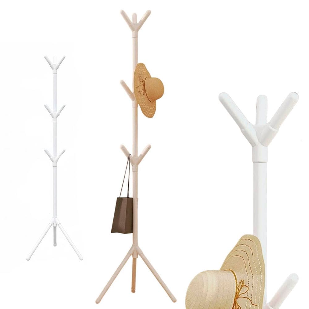 Mancebo Cabideiro Arara Organizador Roupas 9 Ganchos Bolsa Chapeu Bone Casaco Organizaçao Closet Quarto Banheiro