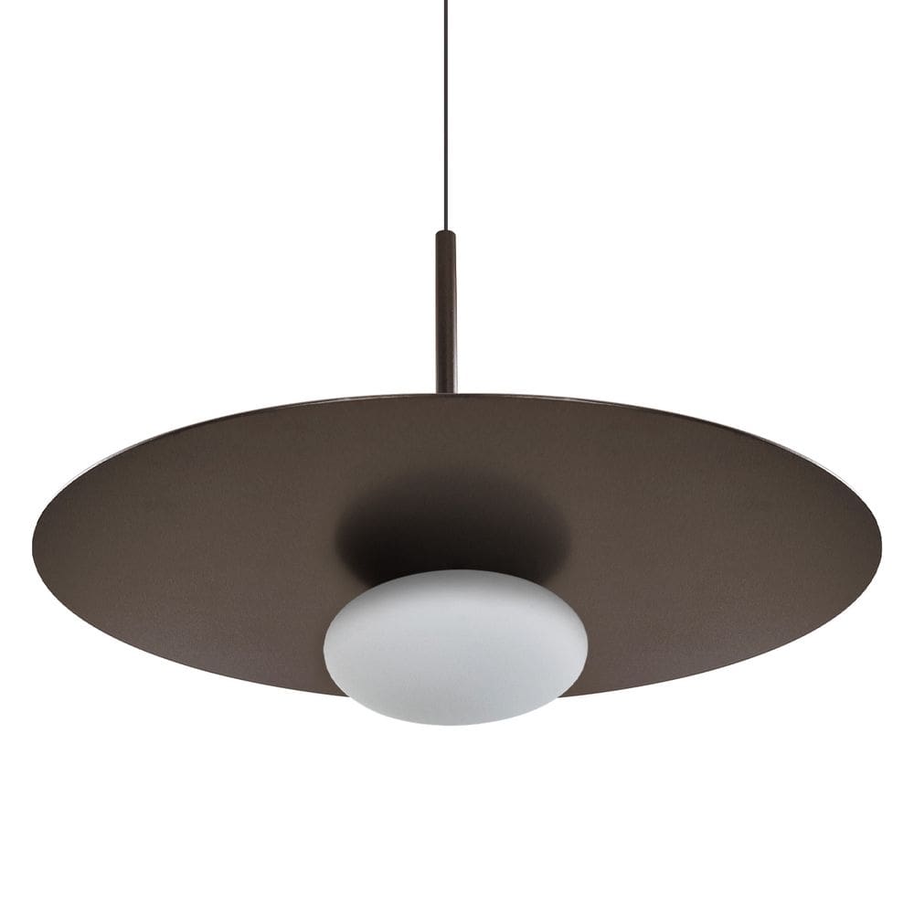 Pendente Voss Marrom Corten 40cm Led 4W 3000K 127V 557 Itamonte