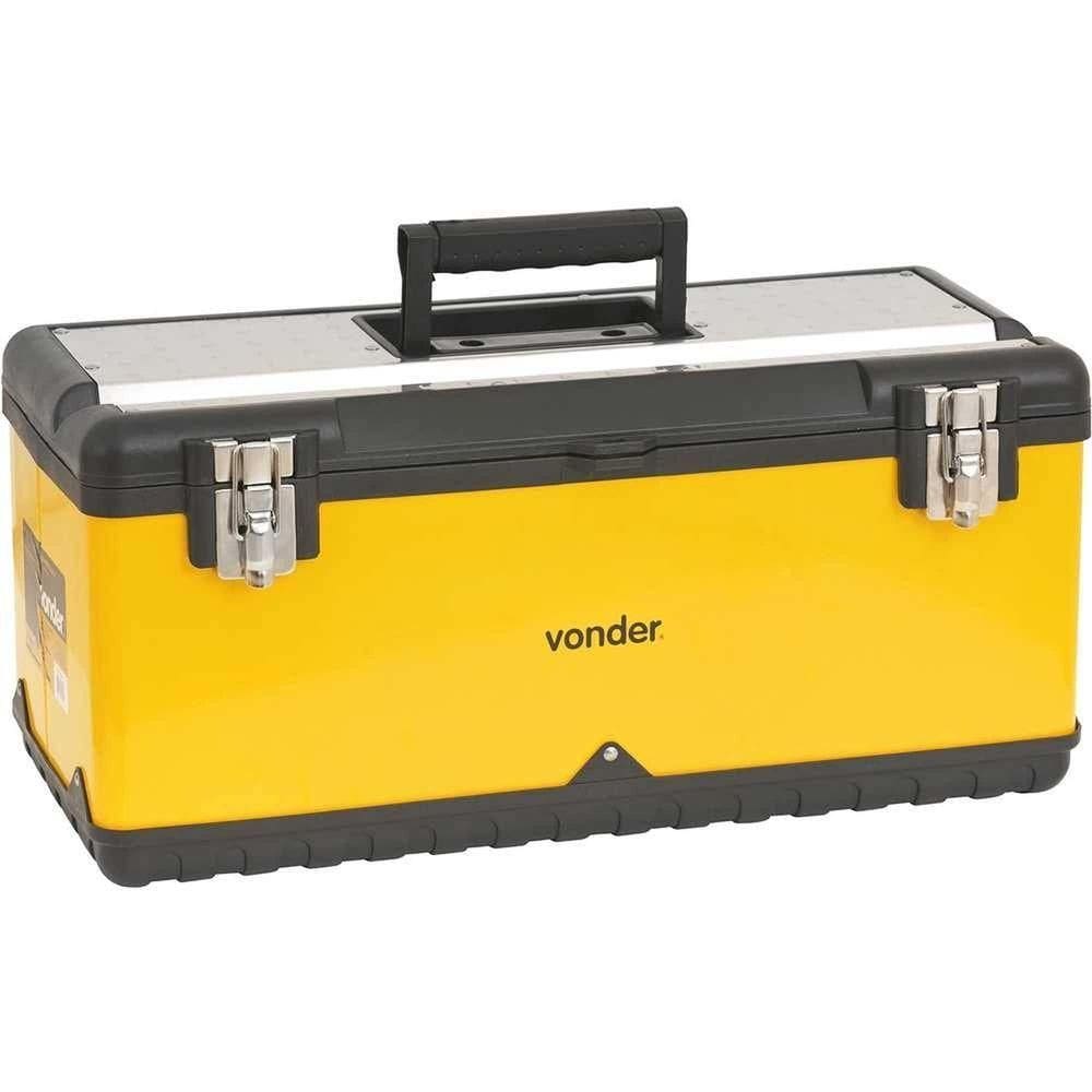 Caixa Para Ferramentas, Metálica, 59,0 Cm X 28,5 Cm X 27,0 Cm, Cmv 0590, Vonder