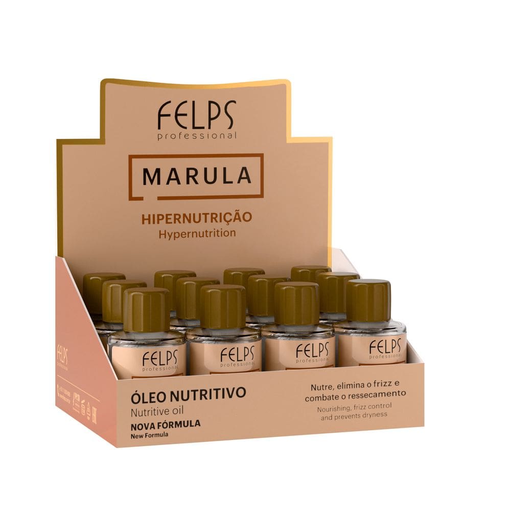 Oil Marula Hipernutrição Felps Professional - 12x7mL