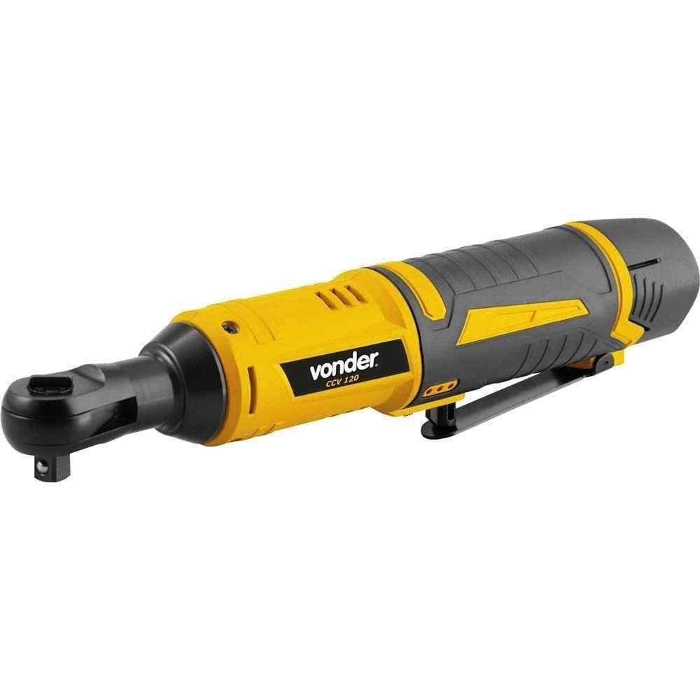 Chave Catraca A Bateria Com Encaixe 3/8, 12 V, Bivolt, Ccv 120, Vonder