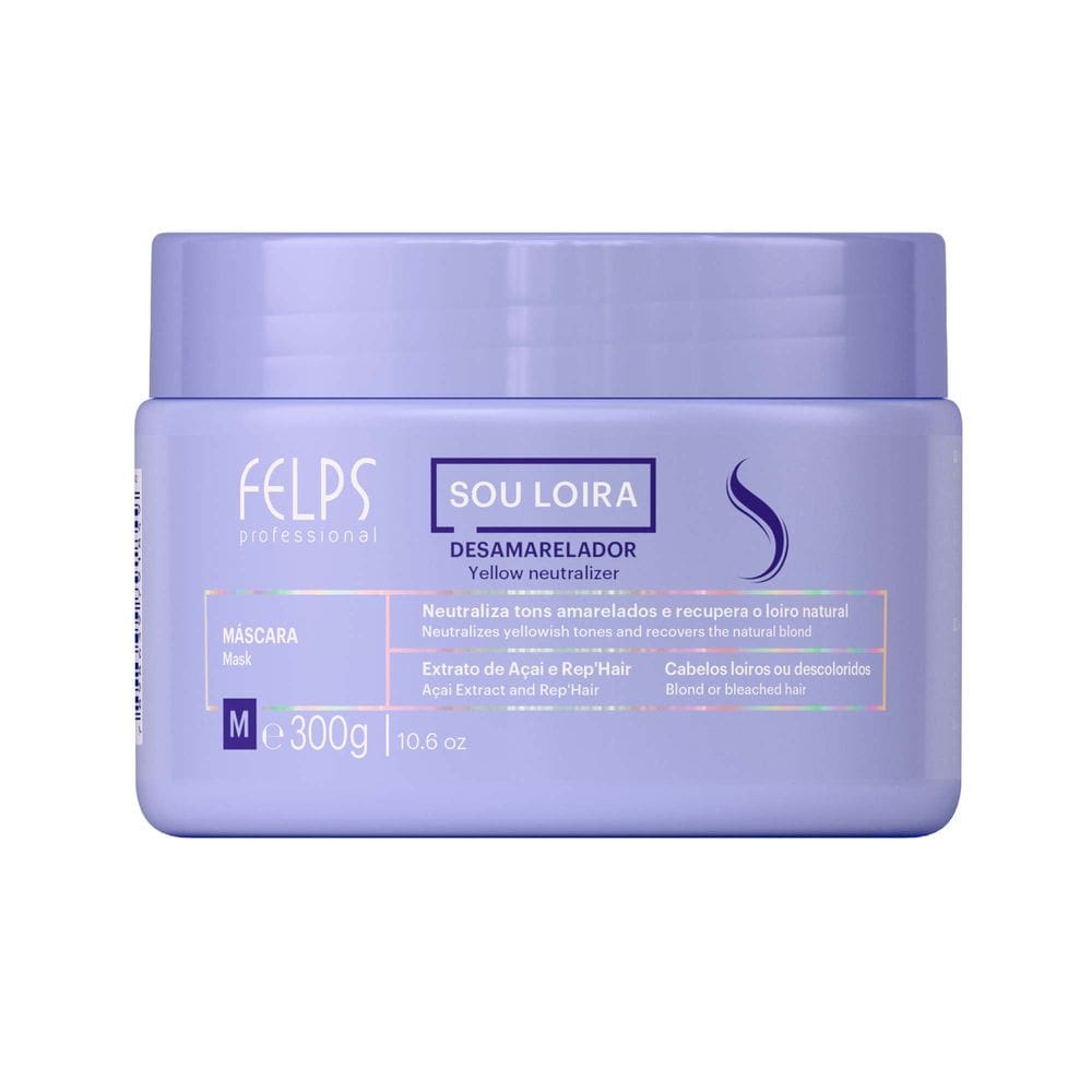 Máscara Sou Loira Matizadora Felps Professional - 300g