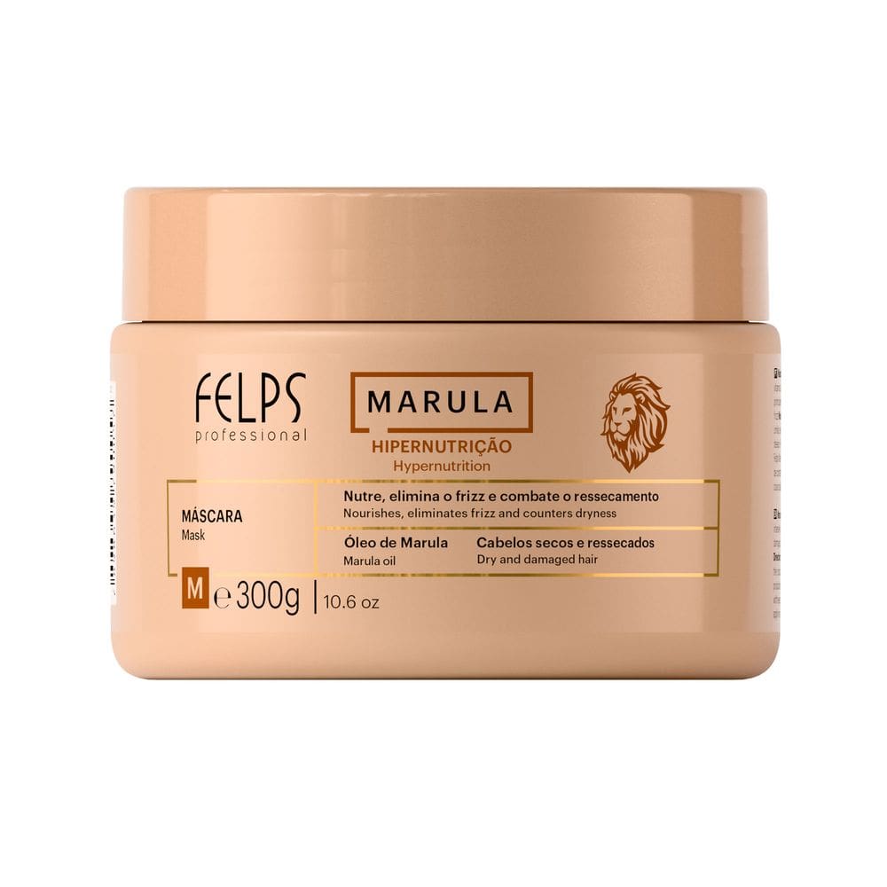 Máscara de Tratamento Marula  Hipernutrição Felps Professional - 300g