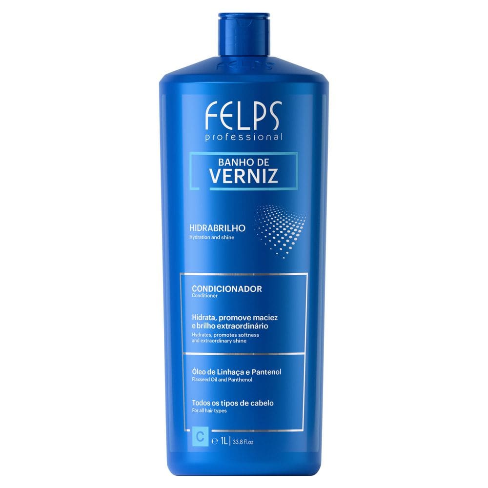 Condicionador Banho de Verniz Hidrabrilho Felps Professional - 1L