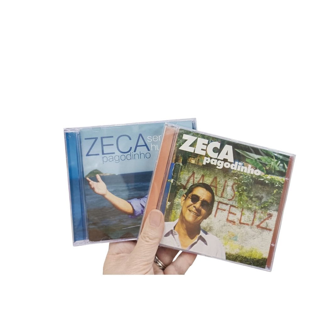 Cd Zeca Pagodinho – Mais Feliz / Ser Humano  2CDS