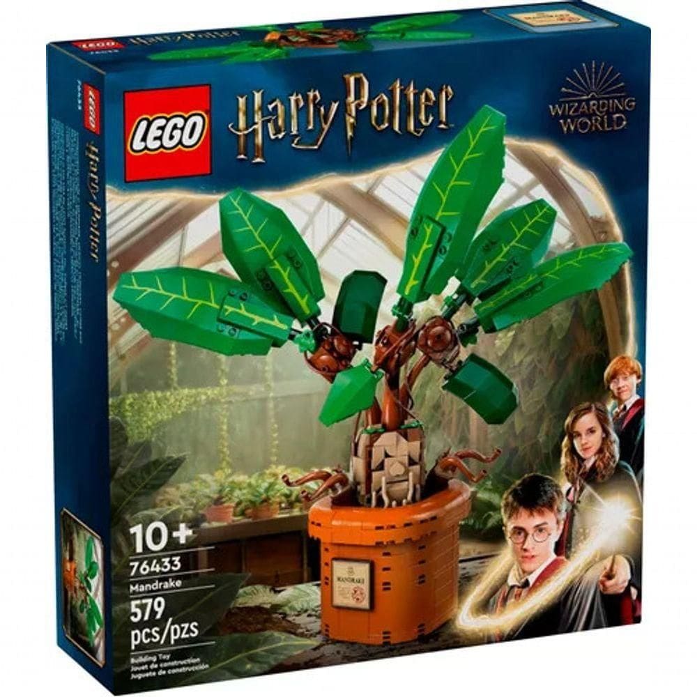 Lego Harry Potter Mandrágora - 579 Peças 76433
